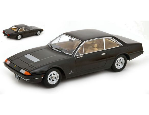 KK SCALE KKDC180166 FERRARI 365 GT4 2+2 1972 BLACK 1:18 Modellino