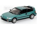 MINICHAMPS 430161528 HONDA CR-X 1989 GREEN METALLIC Modellino