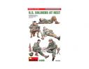 MINIART MIN35318 U.S.SOLDIERS AT REST.SPECIAL EDITION KIT 1:35 Modellino