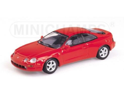 MINICHAMPS 430166622 TOYOTA CELICA SS COUPE' 1994 RED Modellino