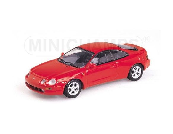 MINICHAMPS 430166622 TOYOTA CELICA SS COUPE' 1994 RED Modellino