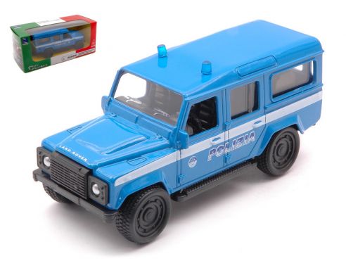 NEW RAY NY19843DEF LAND ROVER DEFENDER POLIZIA 1:43 Modellino