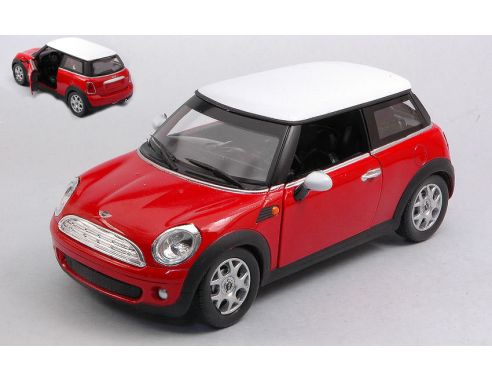 NEW RAY NY71023R NEW MINI COOPER 2002 RED 1:24 Modellino