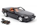 NOREV NV183750 MERCEDES SL 500 1999 BLACK 1:18 Modellino