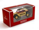 NOREV NV310602 CITROEN 2CV AZLP CYCLISTE - YELLOW RED BLACK 1:64 Modellino