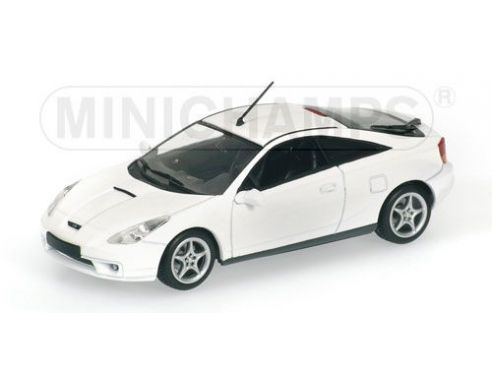 MINICHAMPS 430168922 TOYOTA CELICA 2000 WHITE Modellino