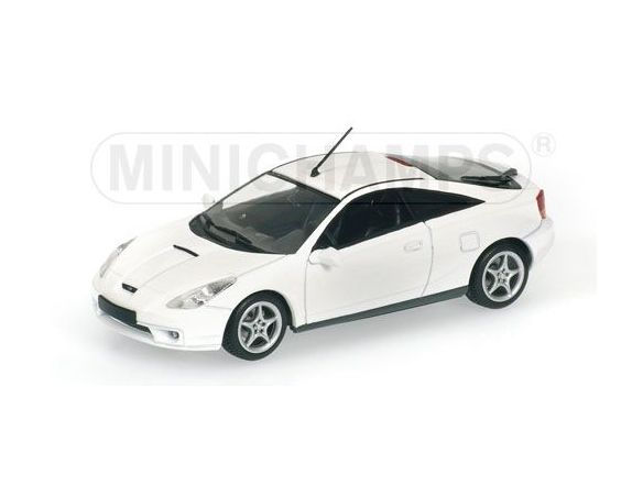 MINICHAMPS 430168922 TOYOTA CELICA 2000 WHITE Modellino
