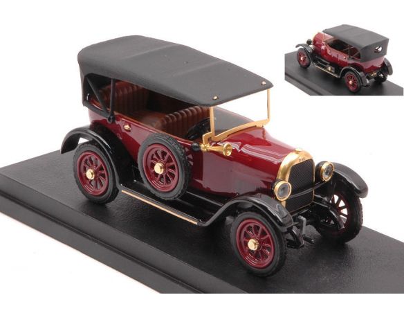 RIO RI4641 FIAT 501 SPORT CABRIOLET CLOSED 1919 BORDEAUX 1:43 Modellino