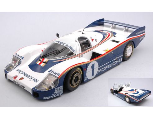 SOLIDO SL1805501 PORSCHE 956 LH N.1 WINNER LM 1982 ICKX-BELL 1:18 Modellino