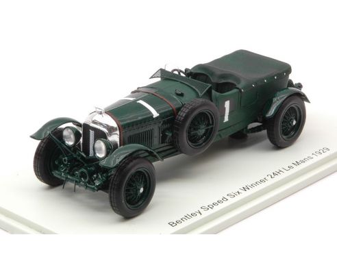 SPARK MODEL S43LM29 BENTLEY SPEED SIX N.1 WINNER LM 1929 W.BARNATO-H.BIRKIN 1:43 Modellino