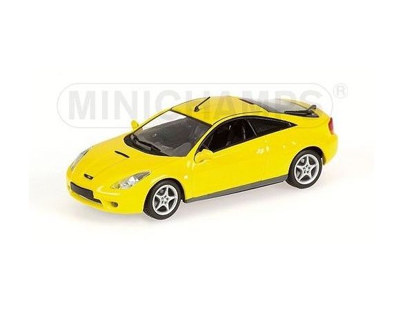 MINICHAMPS 430168924 TOYOTA CELICA 2000 YELLOW Modellino