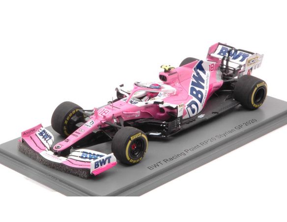 SPARK MODEL S6475 BWT RACING POINT RP20 LANCE STROLL 2020 N.18 7th STYRIAN GP 1:43 Modellino