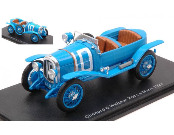 SPARK MODEL S8101 CHENARD & WALKER N.10 2nd LM 1923 R.BACHMANN-C.DAUVERGNE 1:43 Modellino