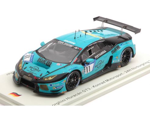 SPARK MODEL SG574 LAMBORGHINI HURACAN GT3 N.11 24 H 2017 M.MAPELLI-H.STILL-C.ENGELHART-D.F Modellino