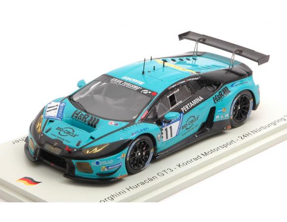 SPARK MODEL SG574 LAMBORGHINI HURACAN GT3 N.11 24 H 2017 M.MAPELLI-H.STILL-C.ENGELHART-D.F Modellino