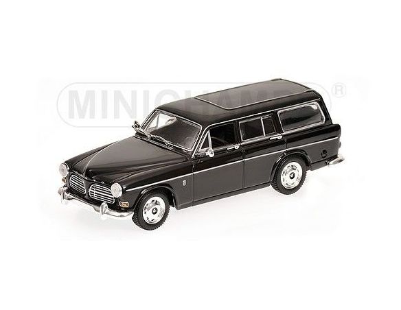 Minichamps PM430171016 VOLVO 121 AMAZON BREAK 1966 BLACK 1:43 Modellino