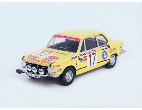 TROFEU TFRRAT03 BMW 2002 N.17 9th ALPENFAHRT 1973 GRUNSTEIDL-HOPF 1:43 Modellino