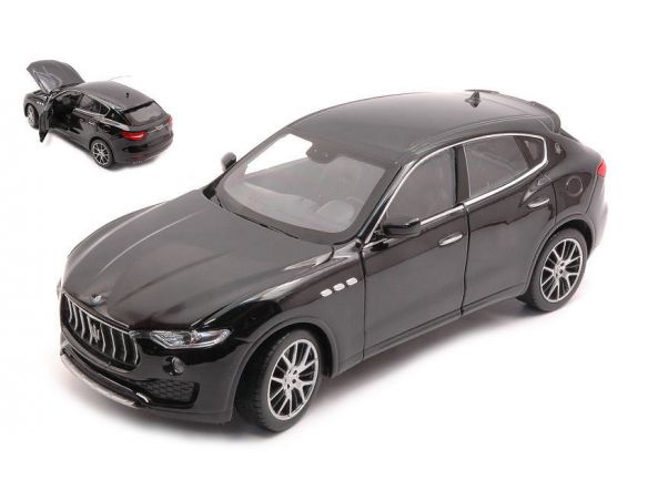 WELLY WE24078WBK MASERATI LEVANTE BLACK 1:24 Modellino