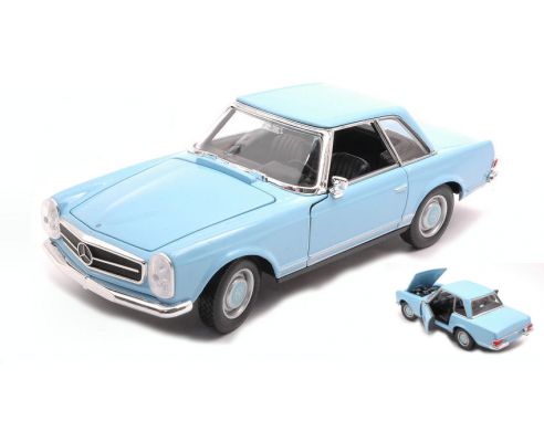 WELLY WE24093LBL MERCEDES 230 SL (W113) LIGHT BLUE 1:24 Modellino