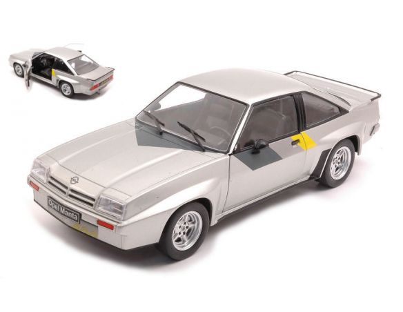 WHITEBOX WB124043 OPEL MANTA B 400 SILVER 1:24 Modellino