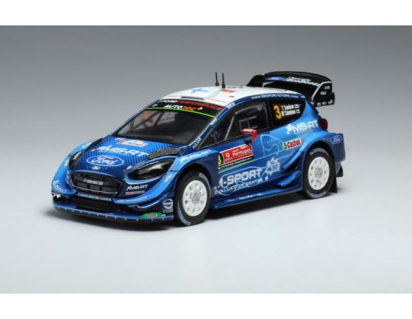 IXO MODEL RAM714 FORD FIESTA RS WRC N.3 RALLY PORTUGAL 2019 SUNINEN-SALMINEN 1:43 Modellino