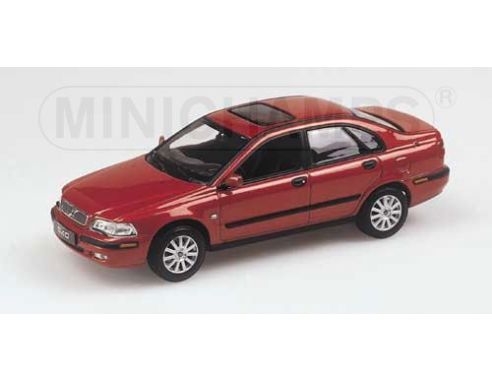 MINICHAMPS 430171100 VOLVO S 40 2000 RED METALLIC Modellino
