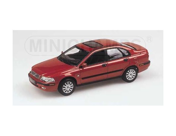 MINICHAMPS 430171100 VOLVO S 40 2000 RED METALLIC Modellino
