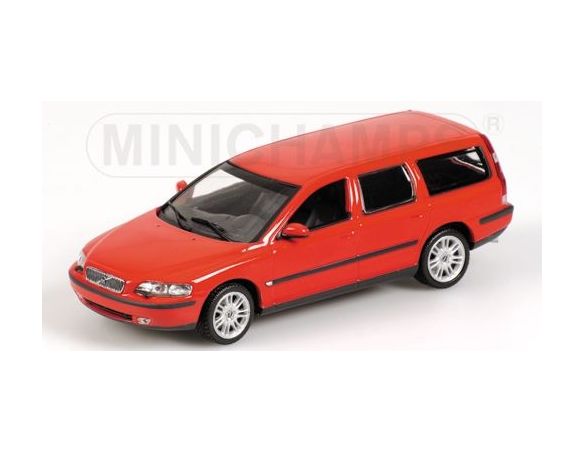 MINICHAMPS 430171214 VOLVO V70 2000 BREAK RED Modellino