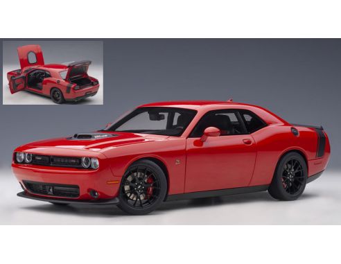AUTOART AA71741 DODGE CHALLENGER 392 2018 RED 1:18 Modellino