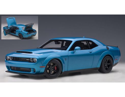 AUTOART AA71747 DODGE CHALLENGER 392 2018 BLUE 1:18 Modellino