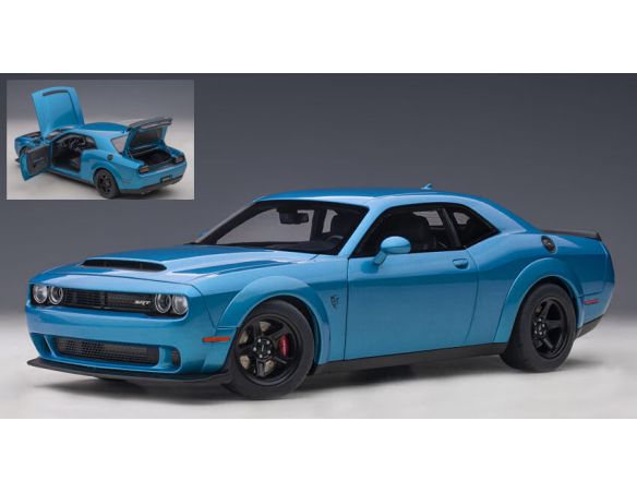 AUTOART AA71747 DODGE CHALLENGER 392 2018 BLUE 1:18 Modellino