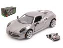 BBURAGO BU43100S ALFA ROMEO 4C SILVERGUN 1:32 Modellino