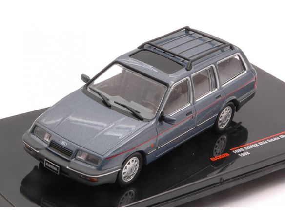 IXO MODEL CLC352N FORD SIERRA GHIA 1988 MET.SILVER 1:43 Modellino