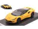 LOOKSMART LS503SE5 FERRARI F8 TRIBUTO MODENA YELLOW W/BLACK ROOF 1:43 Modellino