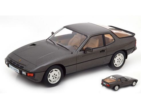 MODELCARGROUP MCG18193 PORSCHE 924 TURBO METALLIC DARK GREY 1:18 Modellino