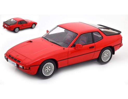 MODELCARGROUP MCG18195 PORSCHE 924 TURBO RED 1:18 Modellino