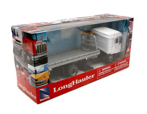 NEW RAY NY15493F UTILITY TRUCK C/PIANALE CABINA BIANCA 1:43 Modellino
