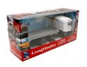NEW RAY NY15493F UTILITY TRUCK C/PIANALE CABINA BIANCA 1:43 Modellino