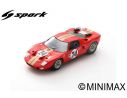 SPARK MODEL S2772 FORD GT40 AMR2 N.24 12 H SEBRING 1966 G.HILL-J.STEWART 1:43 Modellino
