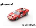 SPARK MODEL S2773 FORD GT40 N.25 12 H SEBRING 1966 J.WHITMORE-F.GARDNER 1:43 Modellino