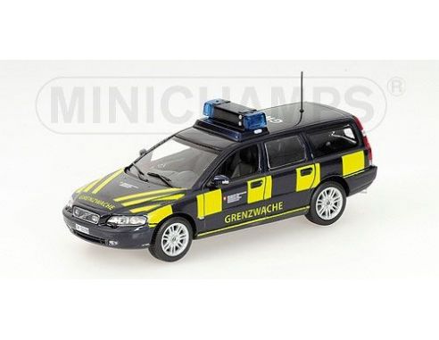 Minichamps PM430171885 VOLVO V 70 BREAK SWISS BORD.G.1:43 Modellino