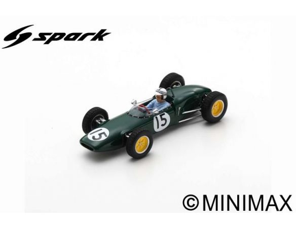 SPARK MODEL S7136 LOTUS 21 INNES IRELAND 1961 N.15 WINNER US GP 1:43 Modellino