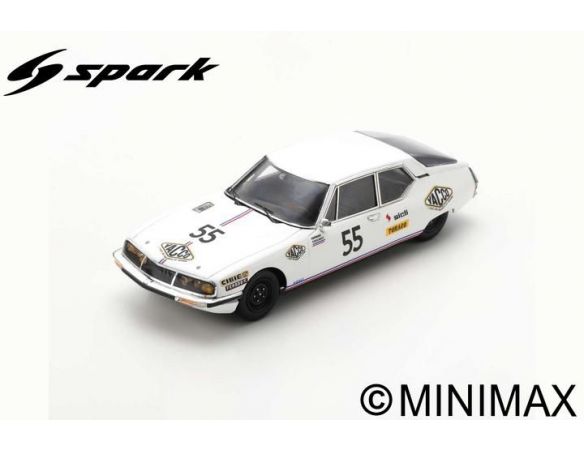 SPARK MODEL S7999 CITROEN SM N.55 PRACTICE LM 1972 C,VERRIER-G.FOUCAULT 1:43 Modellino