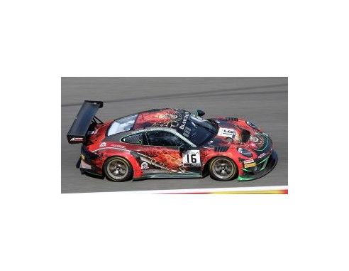 SPARK MODEL SB271 PORSCHE 911 GT3 R N.16 24 H SPA 2019 SHEN-DESCOMBES-BECHE-SIM.1:43 Modellino