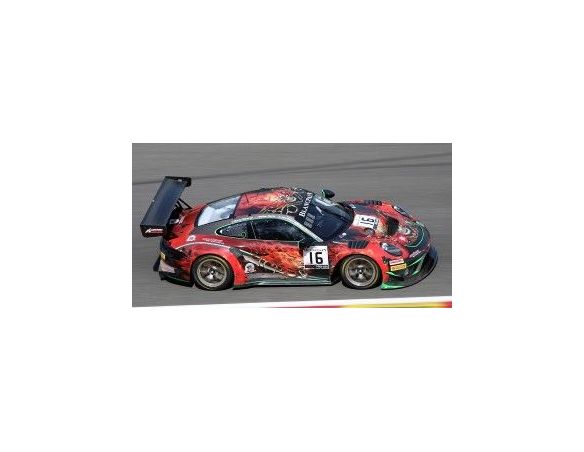 SPARK MODEL SB271 PORSCHE 911 GT3 R N.16 24 H SPA 2019 SHEN-DESCOMBES-BECHE-SIM.1:43 Modellino