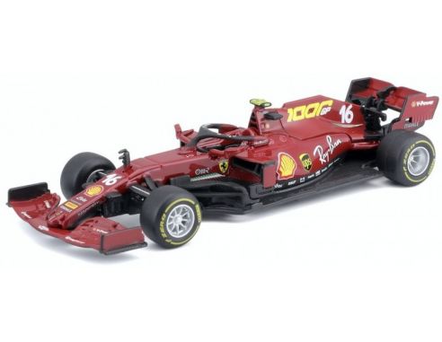 BBURAGO BU36823LM FERRARI F1 SF1000 N.16 1000th TUSCANY GP 2020 CHARLES LECLERC 1:43 Modellino