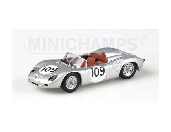MINICHAMPS 430606509 PORSCHE 718 RS60 S. GREGER WINNER GAISBERG HILL CLIMB 1960 Modellino