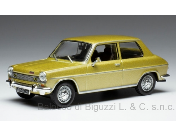 IXO MODEL CLC354N SIMCA 1100 SPECIAL MET.GOLD 1970 1:43 Modellino
