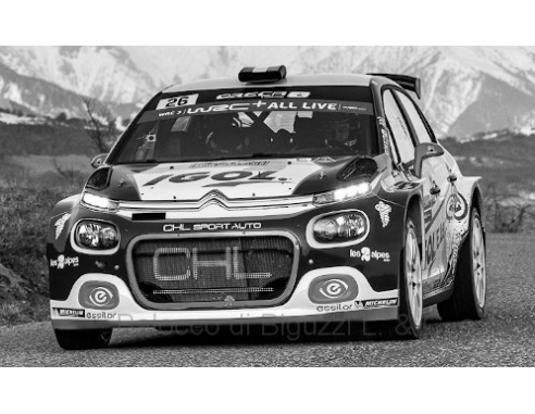 IXO MODEL RAM748 CITROEN C3 R5 N.26 MONTE CARLO 2020 BONATO-BOLLOUD 1:43 Modellino