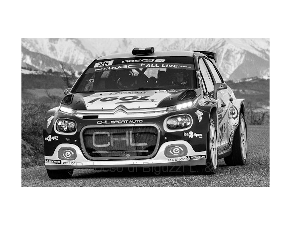 IXO MODEL RAM748 CITROEN C3 R5 N.26 MONTE CARLO 2020 BONATO-BOLLOUD 1:43 Modellino